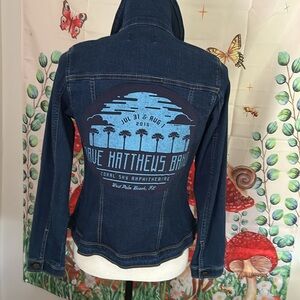 Upcycled vintage style jean jacket